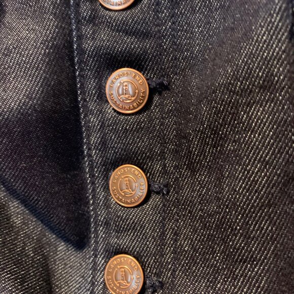 Lands End Wide Leg Jeans - Picture 5 of 7